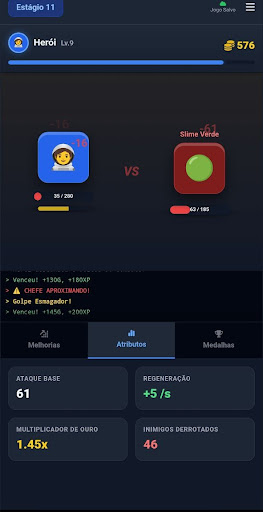 Pocket RPG Auto Idle ekran görüntüsü
