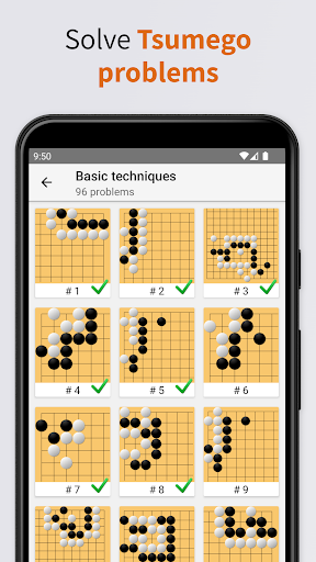 ElyGo Pro (Go, Tsumego) ekran görüntüsü