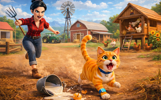Cat vs Granny: Cat Simulator ekran görüntüsü