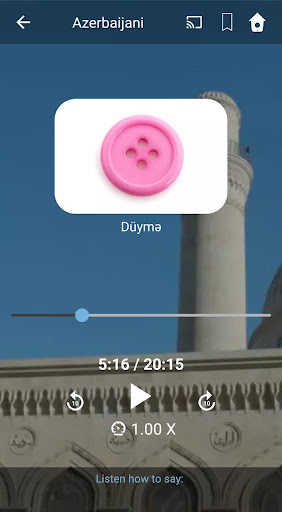 Türkçe Azerice öğrenin ekran görüntüsü