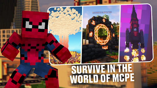Superheroes 2 Minecraft Thanos ekran görüntüsü
