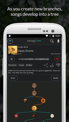 Songtree - Sing, Jam & Record ekran görüntüsü
