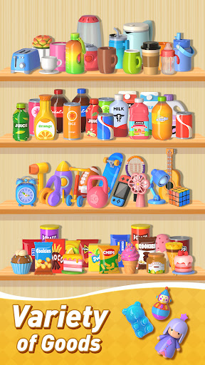 Goods 3D Sorting: Organizing ekran görüntüsü