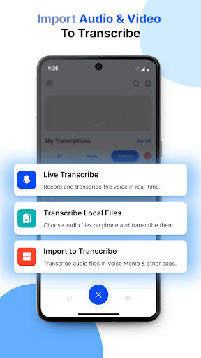 iREC: Transcribe Audio to Text ekran görüntüsü