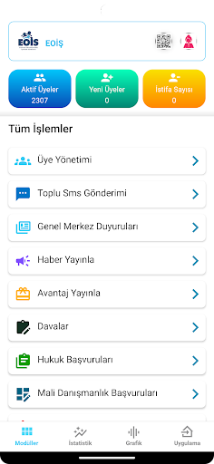 EOİŞ Sendikası ekran görüntüsü