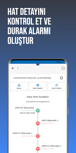 Sakarya Ulaşım-Sakus ekran görüntüsü