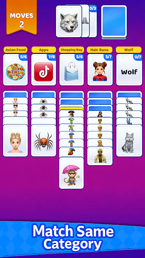 Emoji Solitaire ekran görüntüsü