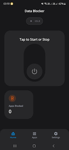 Internet Data Blocker ekran görüntüsü