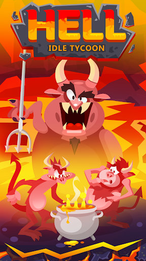 Hell: Idle Evil Tycoon Sim ekran görüntüsü