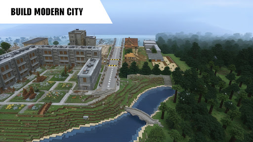 Modern Block City Craft Game ekran görüntüsü