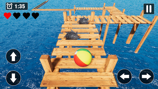 haddeleme topu 3D kaçmak game ekran görüntüsü