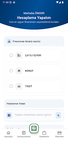 Emlak Katılım Tasarruf Finans ekran görüntüsü