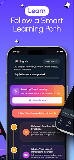 AI English Tutor Speak English ekran görüntüsü