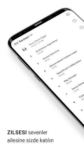 Yüksek telefon zil sesleri ekran görüntüsü