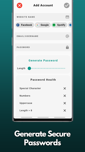 My Secrets - Password Manager ekran görüntüsü