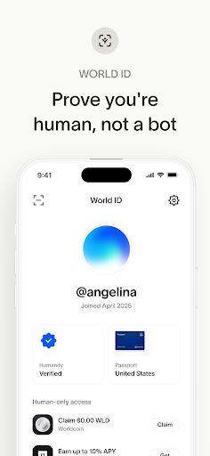 World App - Real Human Network ekran görüntüsü