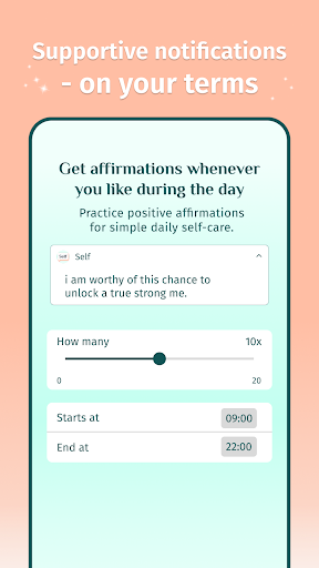 SELF - Positive affirmations ekran görüntüsü