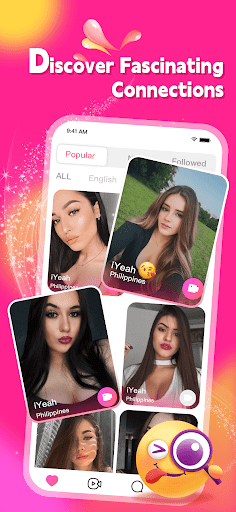 iYeah - Live Video Chat ekran görüntüsü