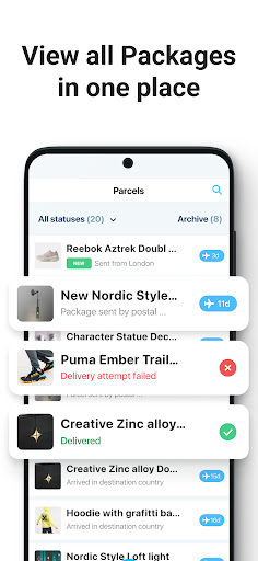 Kargo Takip - pkge Mobile ekran görüntüsü