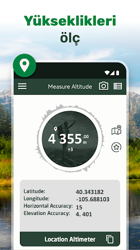 Rakım Ölçer - Altimeter App ekran görüntüsü