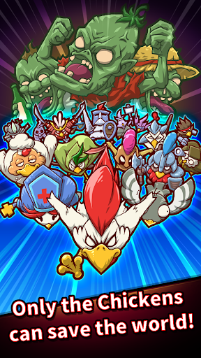 Chickens VS Zombies ekran görüntüsü