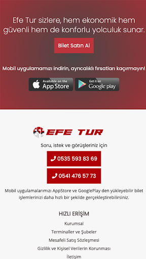 Efe Tur OOD ekran görüntüsü