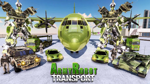 US Army Tank Robot Cargo Plane ekran görüntüsü