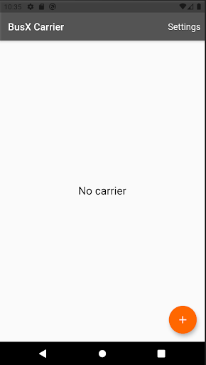 BusX Carrier ekran görüntüsü