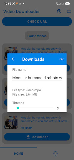 Tube Video Downloader ekran görüntüsü