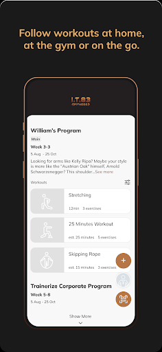 IT83 Fitness ekran görüntüsü