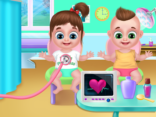 Twins babysitter daycare games ekran görüntüsü