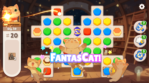 MeowWorld: Match3 ekran görüntüsü