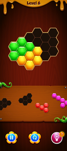 Hexa Shape Puzzle ekran görüntüsü
