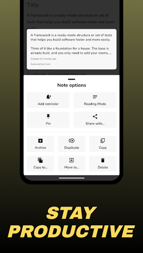 Quick & Smart Notebook Pro ekran görüntüsü