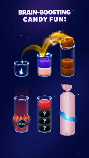 Candy Sort - Color Puzzle Game ekran görüntüsü