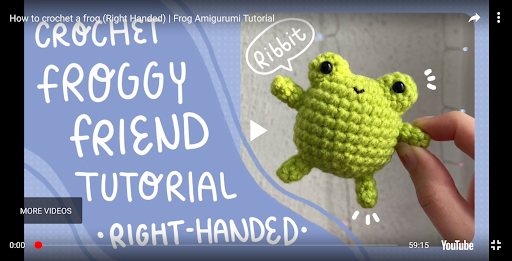 Amigurumi eğitimleri ekran görüntüsü