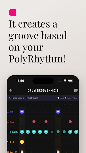PolyRhythmic Metronome ekran görüntüsü
