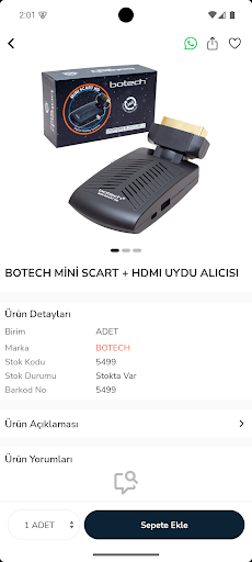 Rıdvan Elektronik ekran görüntüsü