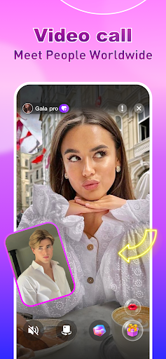 Gala Pro: Video Chat & Call ekran görüntüsü