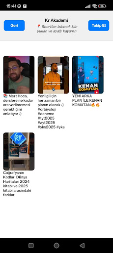 KR Akademi Mobil ekran görüntüsü