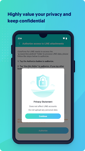 iCareFone for LINE Transfer ekran görüntüsü