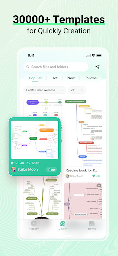 EdrawMind: AI Mind map & Note ekran görüntüsü