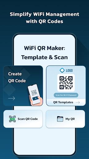 WiFi QR Maker: Template & Scan ekran görüntüsü