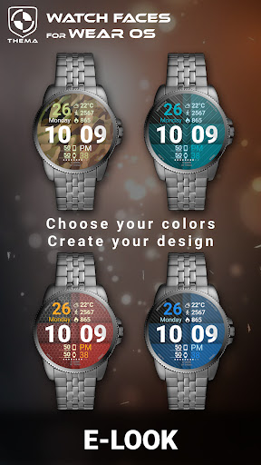 E-Look Watch Face ekran görüntüsü