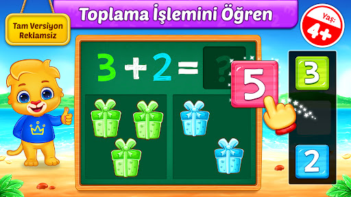 Matematik oyunları için çocuk ekran görüntüsü