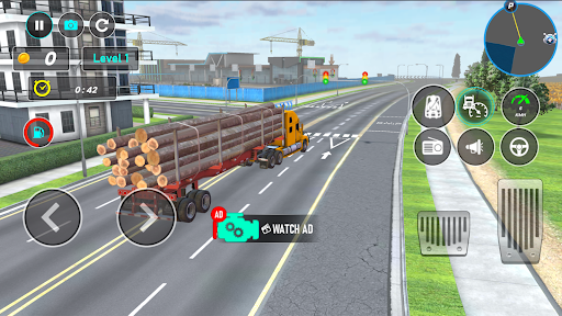 Cargo Truck Transport Game ekran görüntüsü