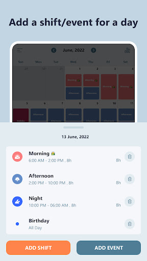 My Shift & Event Calendar ekran görüntüsü