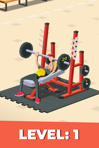 Idle Fitness Gym Tycoon - Game ekran görüntüsü