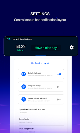 Net Speed Indicator ekran görüntüsü