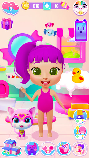 Girl Games: Pet Care & Dressup ekran görüntüsü